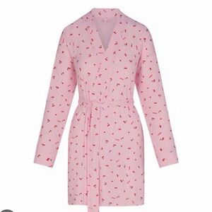 Skims Soft Lounge Robe Valentines collection